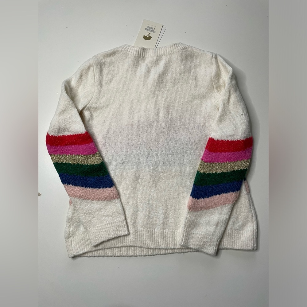 NWT Tucker + Tate Rainbow Sweater S5 #0039 - Picture 3 of 6